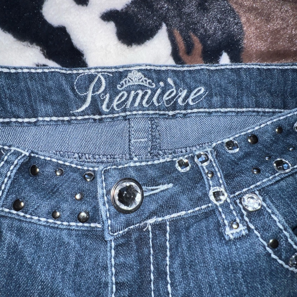 Premier Rule 21 Rhinestone Jeans - Picture 3 of 7